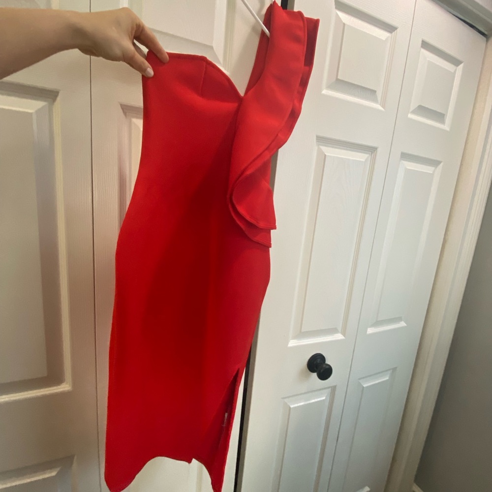 Beautiful red dress